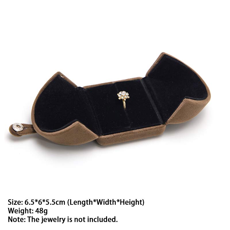 Flanell-Schmuckaufbewahrungsbox | Zen Decor Geschenk-Organizer