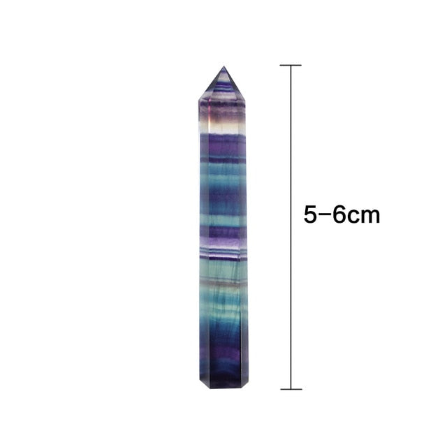 Fluoritkristallturm zur Energieheilung