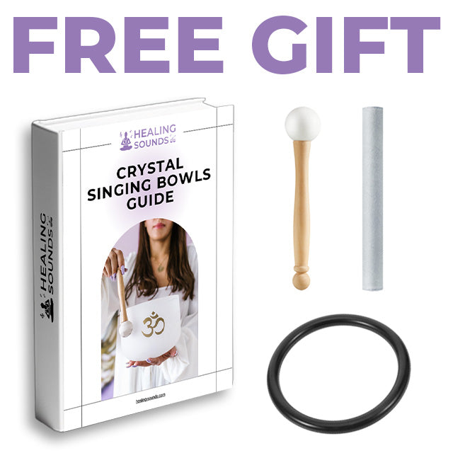 Gratisgeschenk: Schlägel + E-Book-Anleitung für Kristallschalen + O-Ring