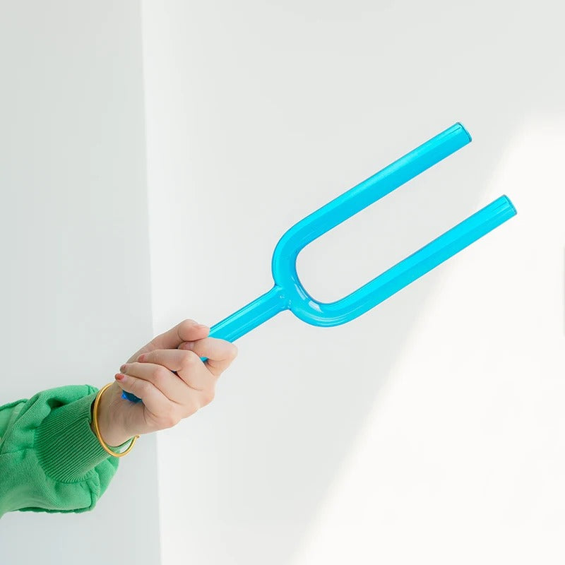 G4-Noten-Kristall-Stimmgabel – Halschakra