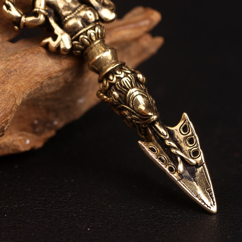 Ganesh Dorje Vajra Spirituelle Kraft Halskette Anhänger