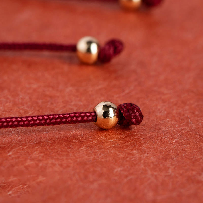 Granat-Zinnober-Pixiu-Armband für Ruhe und Segen