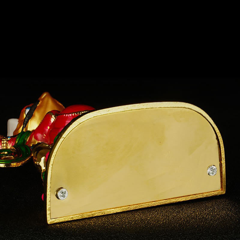 Spirituelle Statue des Garuda-Vogels | Schutzfigur aus Legierung für das Zuhause