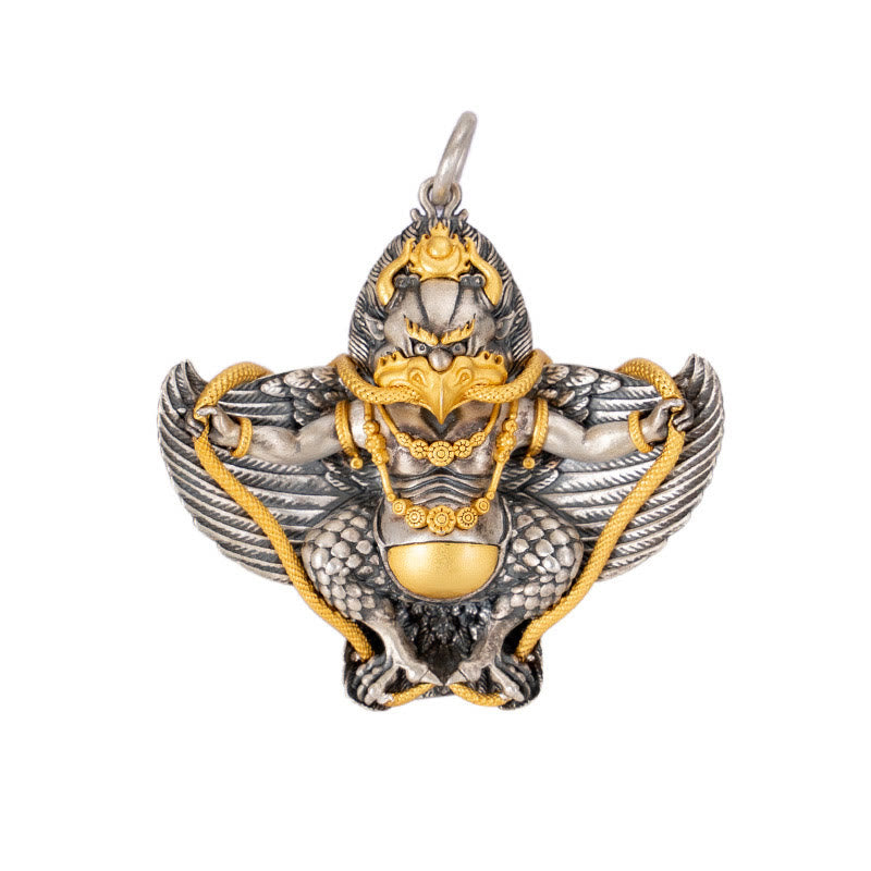 Garuda Weisheitskette aus 925er Sterlingsilber zum Schutz