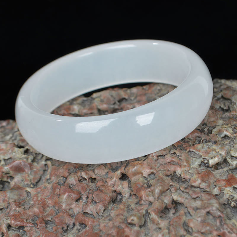 Goldener Seiden-Jade-Armreif, 58 mm, für Reichtum und Glück