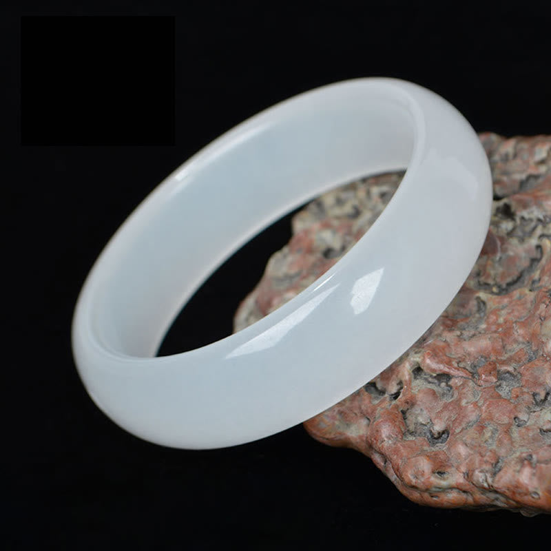 Goldener Seiden-Jade-Armreif, 58 mm, für Reichtum und Glück