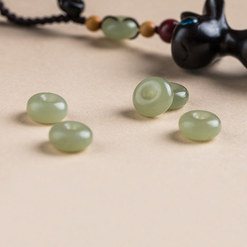 Grüne Sandelholz Ebenholz Holz Frieden Schnalle Schlüsselanhänger