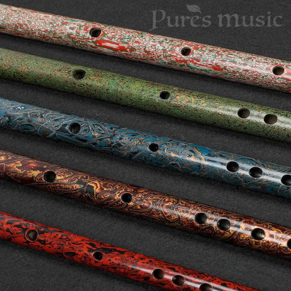 Hand-Painted Expert Bamboo Dizi Flute - Traditional Collectible - Ocarina - On sale