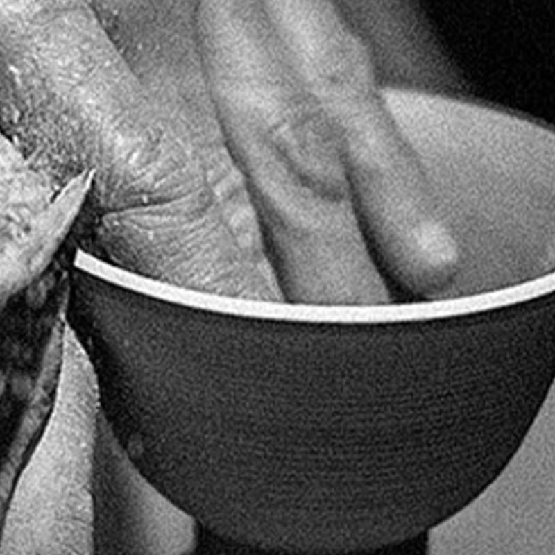 Handbemalte Lotus-Teetasse aus Keramik, 70 ml | Kung-Fu-Tee