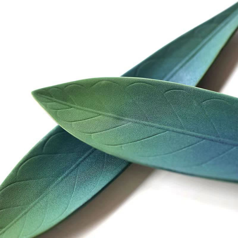 Handgefertigter Keramik-Weidenblatt-Räucherbrenner zur Heilung