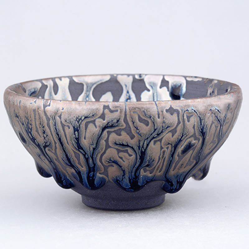 Handgefertigte Jian Zhan Keramik-Teebaum-Teetasse 8,5 cm für Zen-Dekor