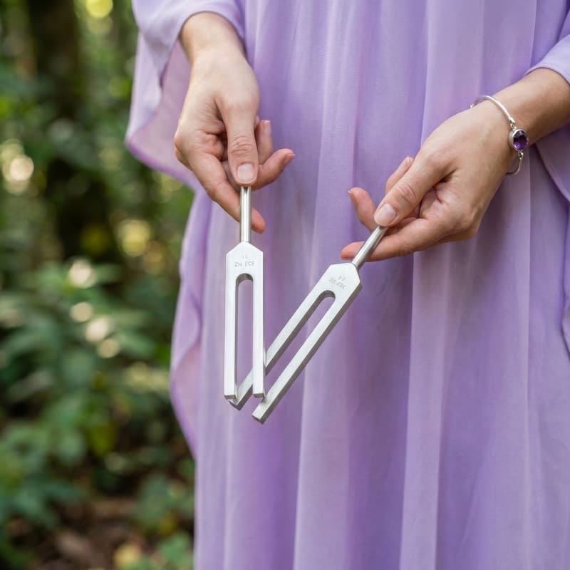 3-teiliges Solfeggio-Stimmgabel-Set: 174, 432 und 528 Hz Heilfrequenzen