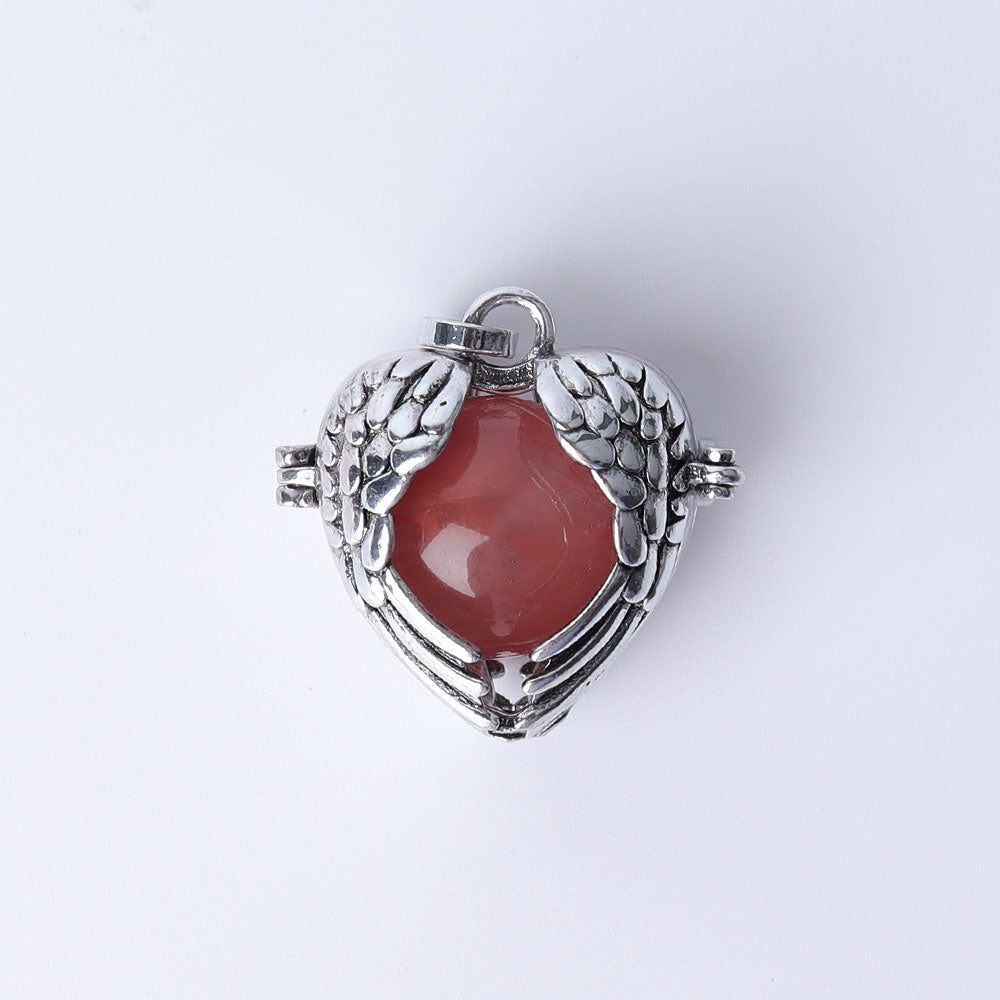 Heart Shape Crystal Pendant | Spiritual Healing Necklace