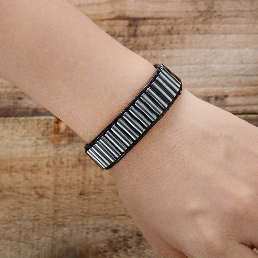 Hämatit-Armband für Selbstvertrauen und Ausgeglichenheit