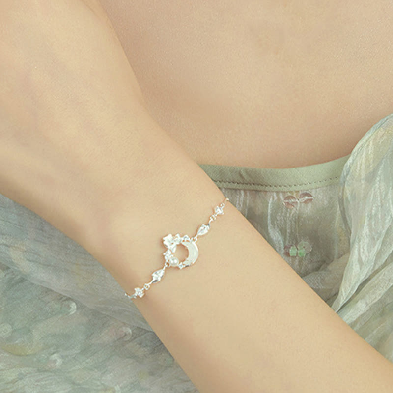 Hetian Jade Sterling Silber Lotus Armband 14-18cm Friedenssymbol