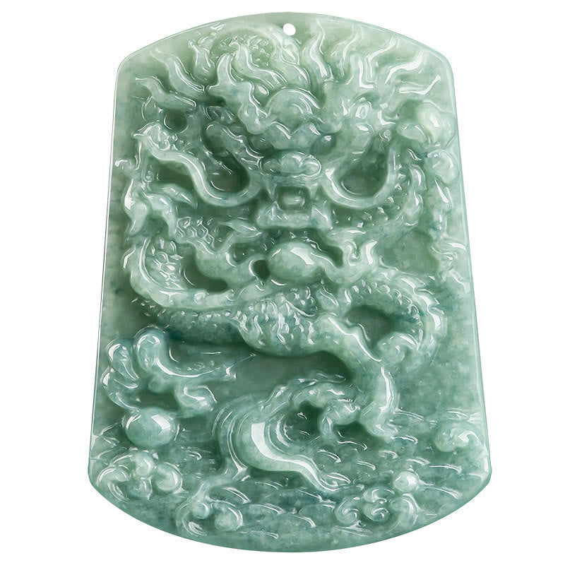 Jade-Drache-Sternzeichen-Halskette für Glück und Schutz