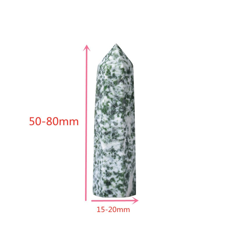 Jade-Heilturm für das Gleichgewicht des Herzchakras
