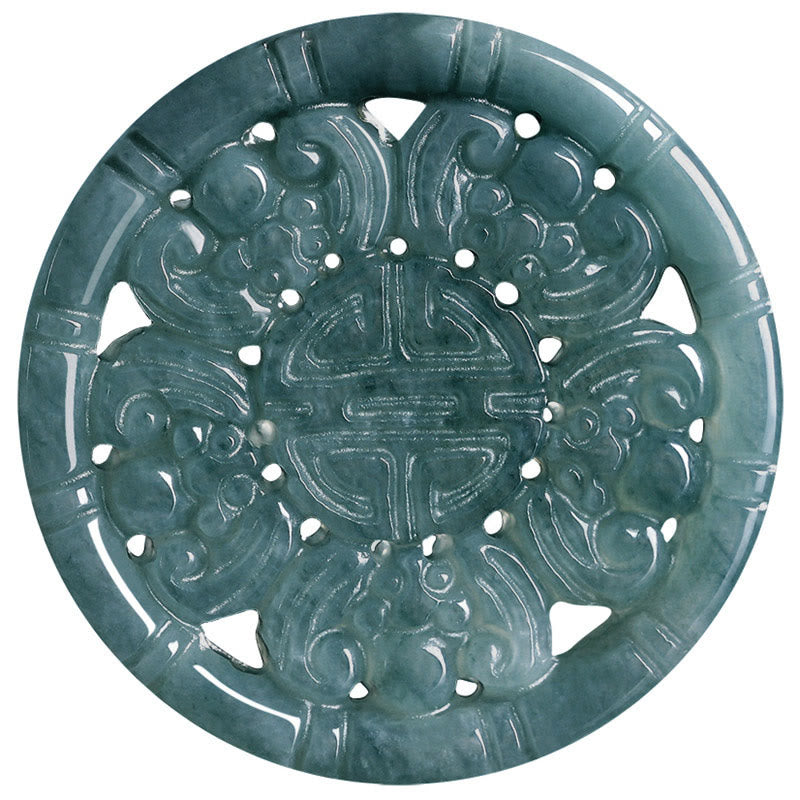 Jade-Barren-Halskette für Fülle | Wohlstandsanhänger