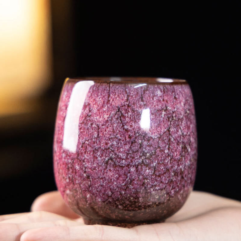 Jian Zhan, handgefertigte Teetasse aus Keramik, 150 ml, traditionelles Geschirr