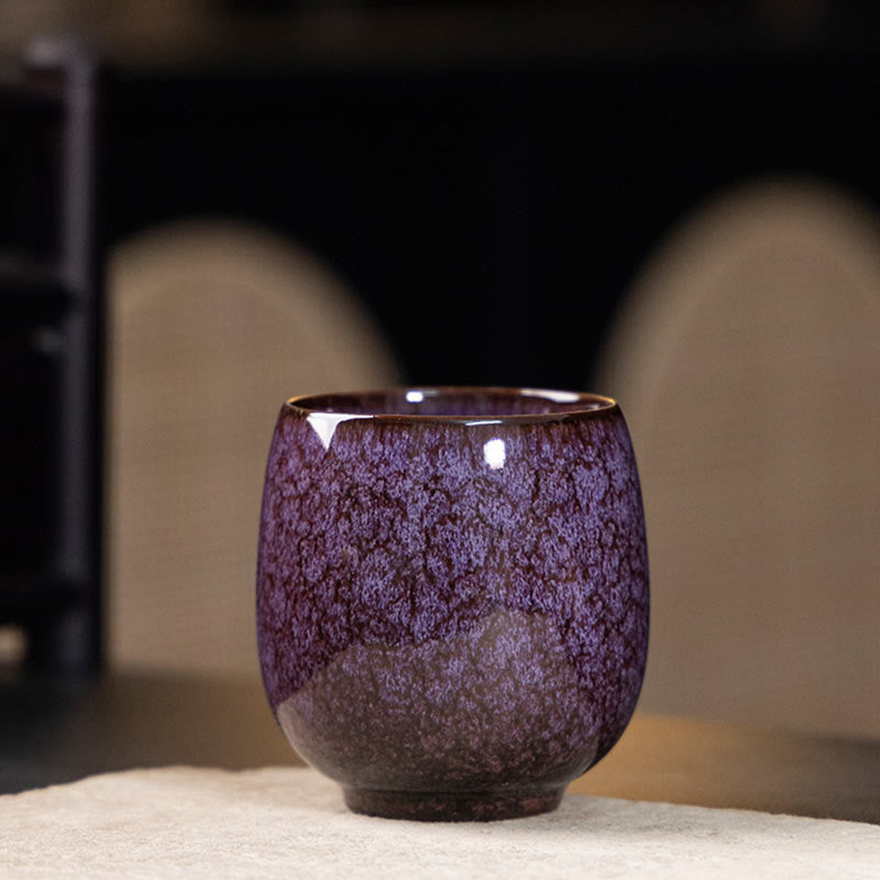 Jian Zhan, handgefertigte Teetasse aus Keramik, 150 ml, traditionelles Geschirr