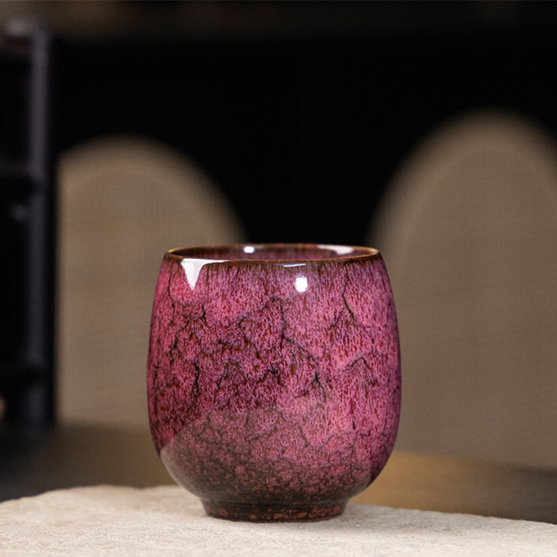 Jian Zhan, handgefertigte Teetasse aus Keramik, 150 ml, traditionelles Geschirr