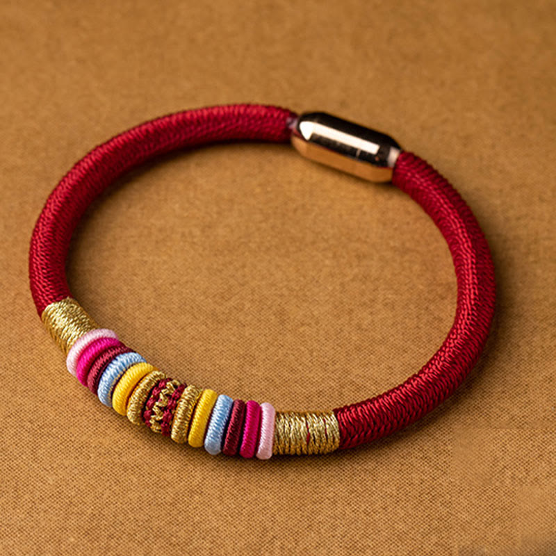 King Kong Knot Red String Schutzarmband mit Magnetschnalle