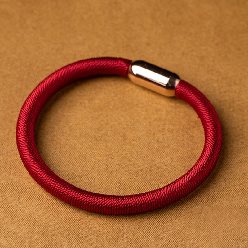King Kong Knot Red String Schutzarmband mit Magnetschnalle