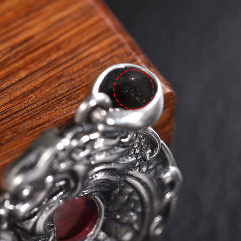 Koi Fisch Drache Peace Schnalle Drachen Halskette