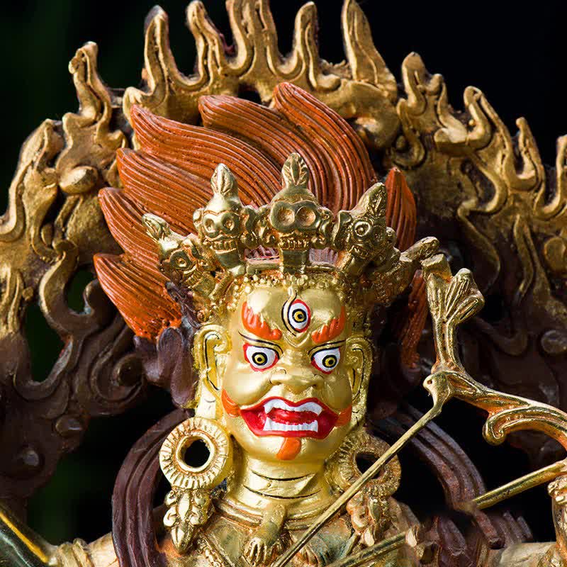 Kurukulla Kupfer-Buddha-Statue 35 cm | Serenity Decor