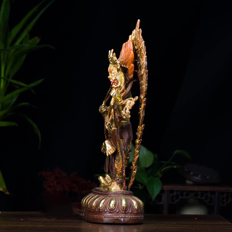 Kurukulla Kupfer-Buddha-Statue 35 cm | Serenity Decor
