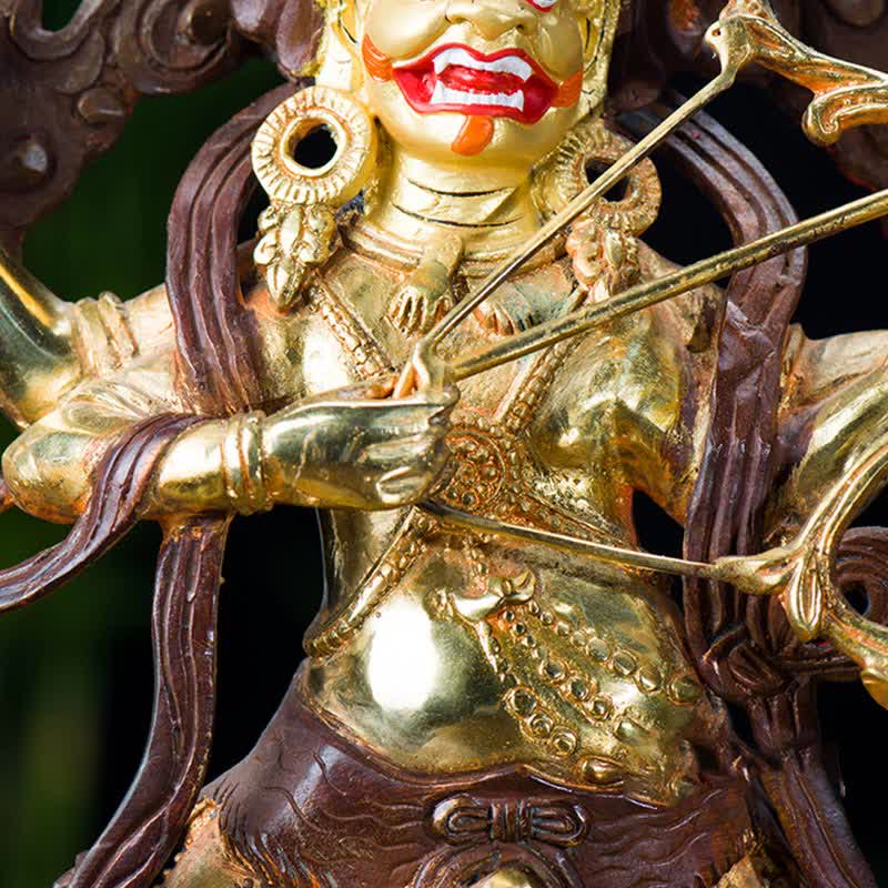 Kurukulla Kupfer-Buddha-Statue 35 cm | Serenity Decor