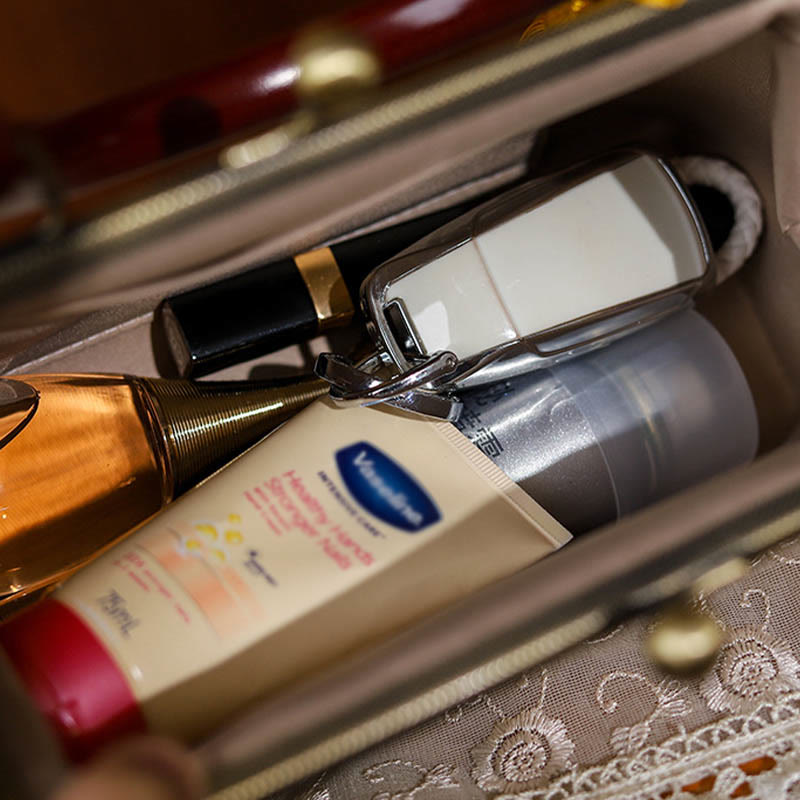 Jacquard-Handtasche mit Landschaftsmalerei | Spirituelles Accessoire