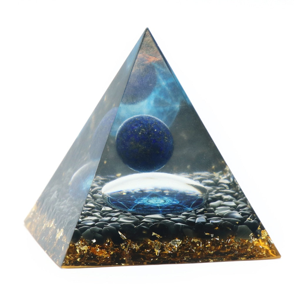 Lapislazuli Orgon Pyramide