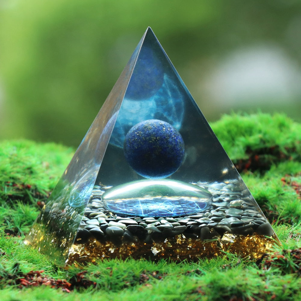 Lapislazuli Orgon Pyramide