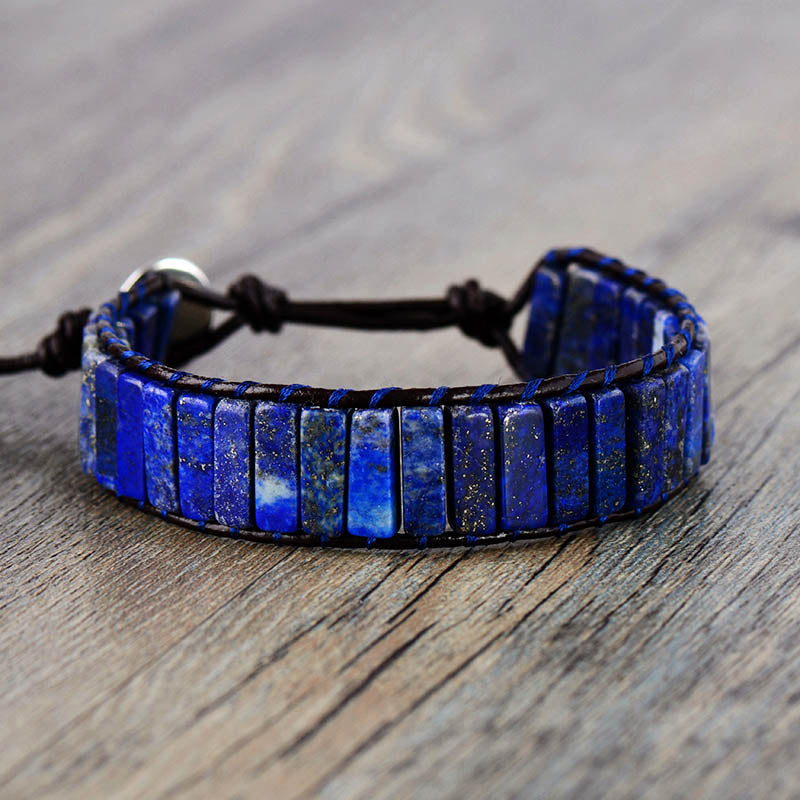 Lapislazuli-Armband „Royalty &amp; Enlightenment“