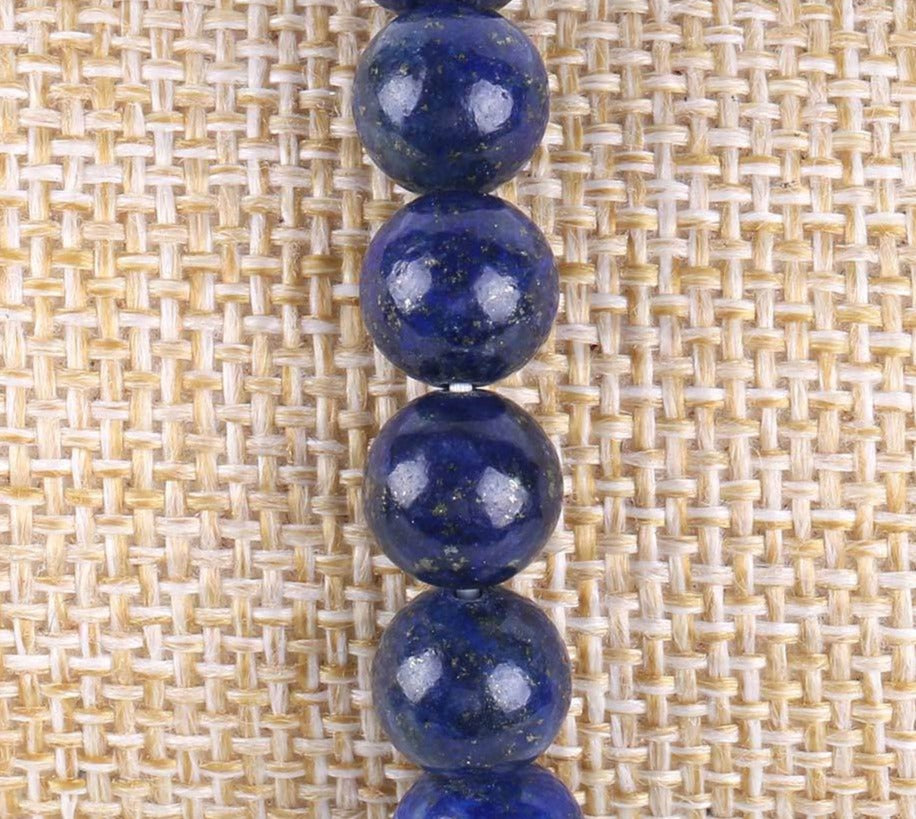 Lapislazuli Weisheit Stretch-Armband
