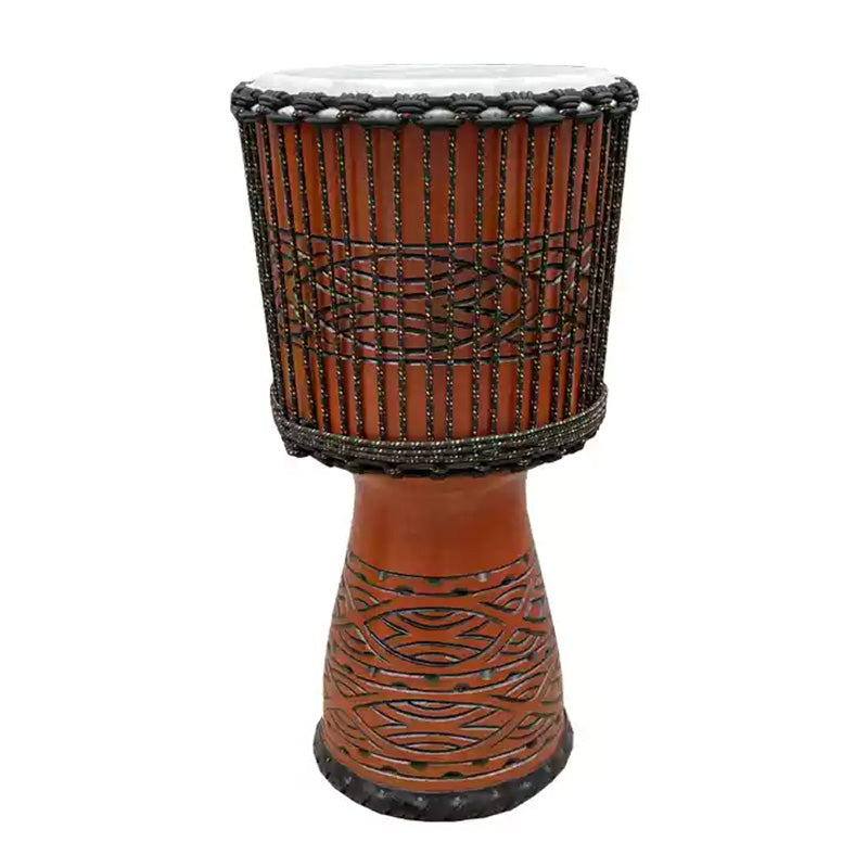 Große afrikanische Djembe-Trommel, 10 bis 15 Zoll