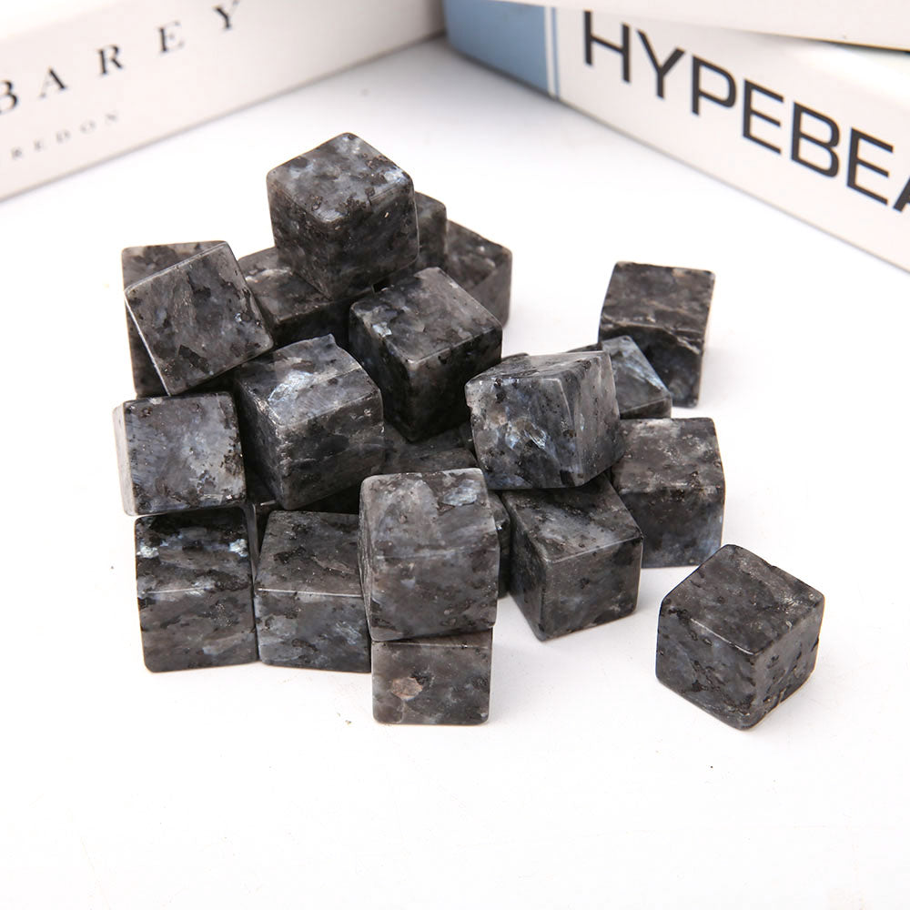 Lavikite Crystal Cubes 1.5-2cm Polished Healing Stones