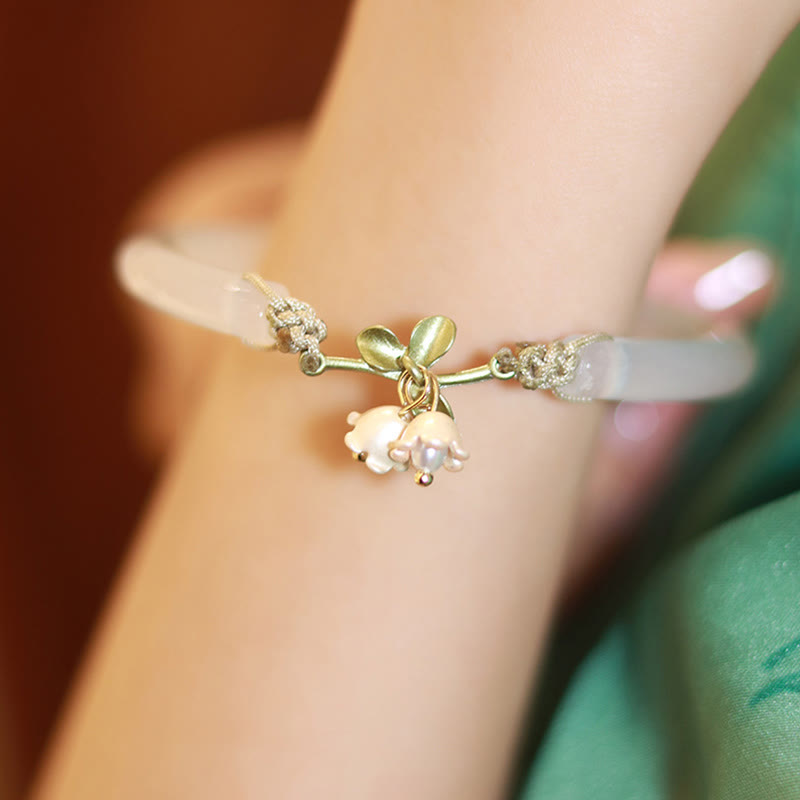 Armband mit spiritueller Stärke „Maiglöckchen“