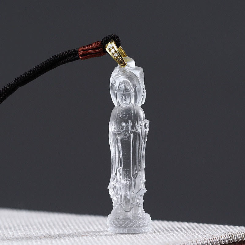 Liuli Avalokitesvara Buddha Halskette | Harmonie &amp; Mitgefühl