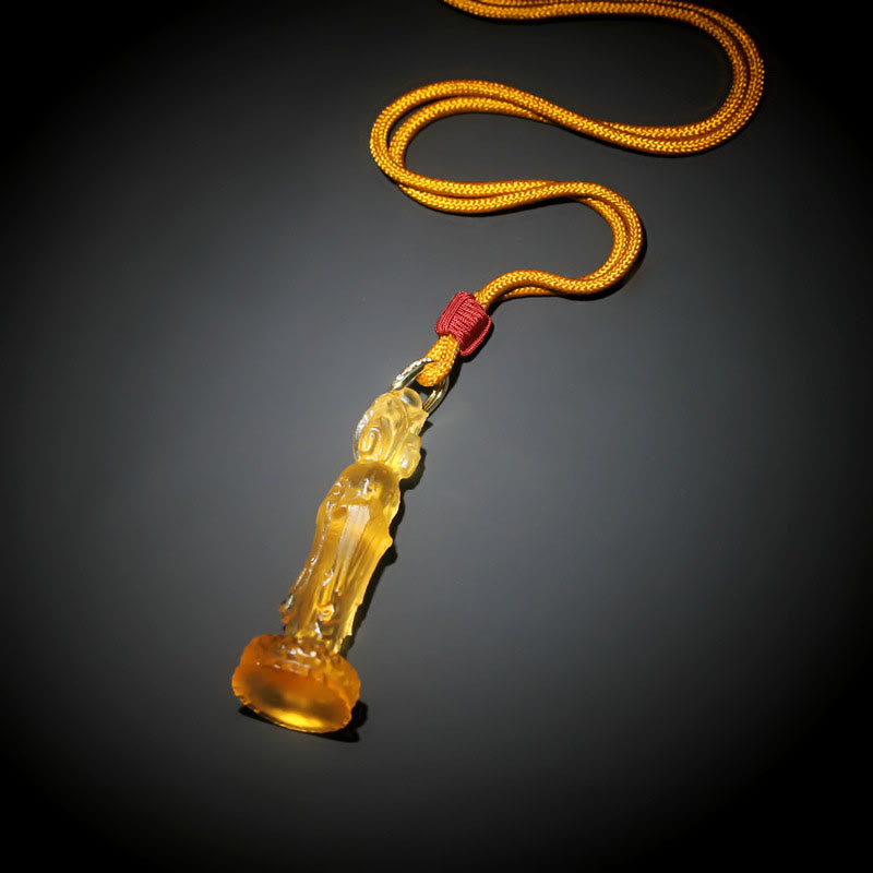 Liuli Avalokitesvara Buddha Halskette | Harmonie &amp; Mitgefühl