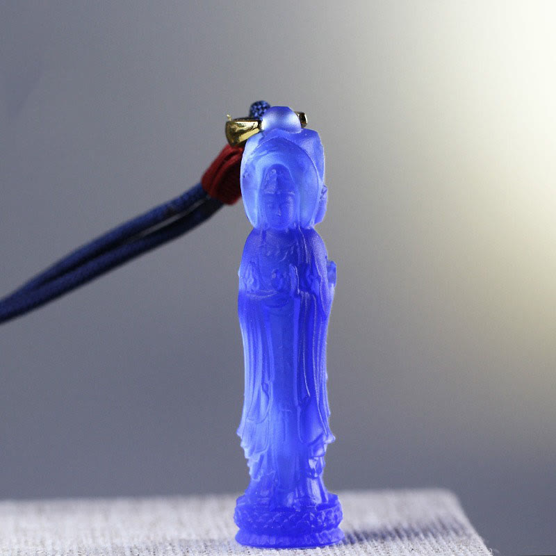 Liuli Avalokitesvara Buddha Halskette | Harmonie &amp; Mitgefühl