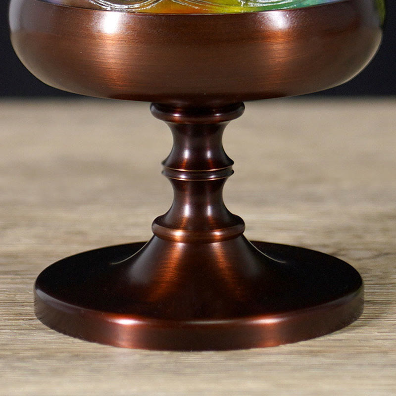 Liuli Crystal Mountain Räuchergefäß für Meditation und Heilung