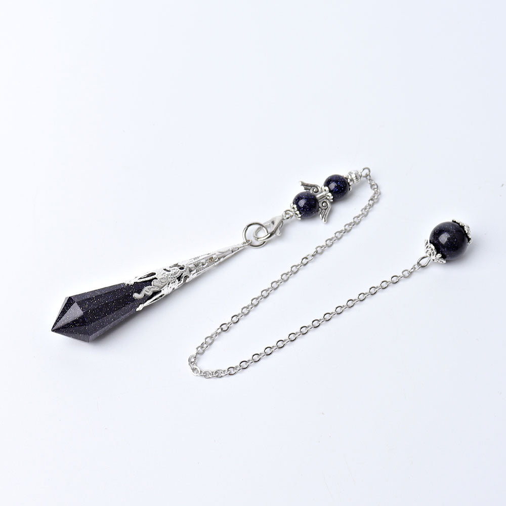 Long Crystal Healing Pendulum 11.8in | Healing Sounds