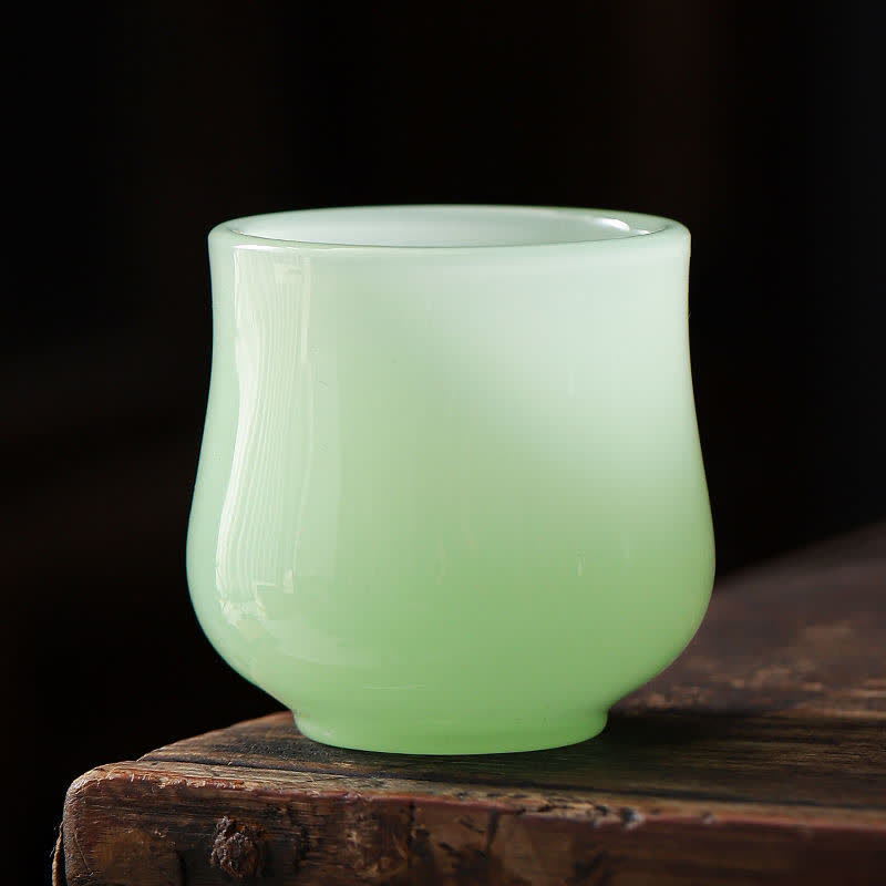 Lotus Drache Phönix Keramik Teetasse 75ml Zen Dekor