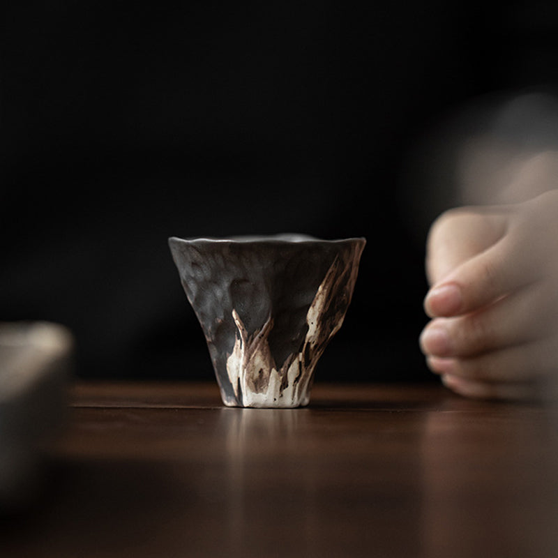 Lotusblume Zen Keramik Teetasse 50ml | Chinesisches Keramik Teeservice