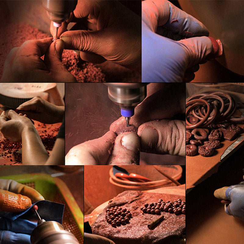 Lotus Peace Charm Rotgold Seilarmband 14–16 cm