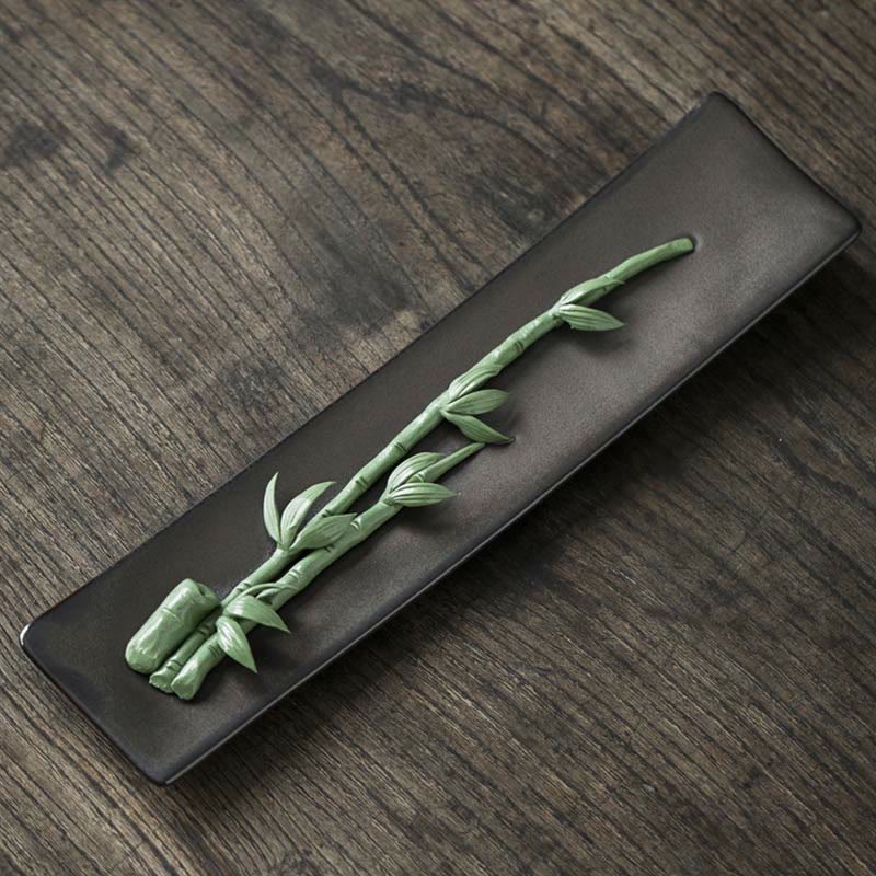 Lotus-Pfingstrose-Keramik-Räuchergefäß für Meditation und Yoga