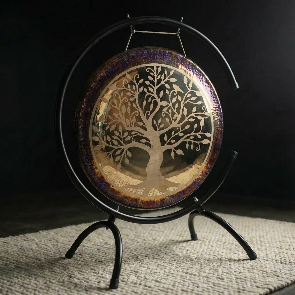 Leuchtendes Gong-Instrument – ​​Magic Tree Design