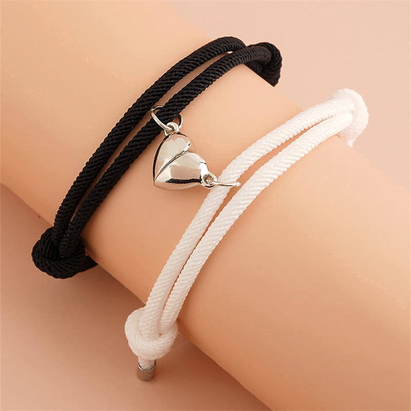 Magnetische rote Paararmbänder | Schutz &amp; Stärke